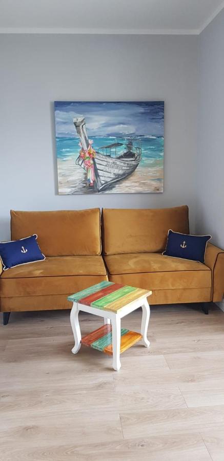 Uroczy Apartament Happy 01 Z Widokowym Tarasen Na Dachu - Tuz Przy Plazy !!! Niechorze Exterior foto